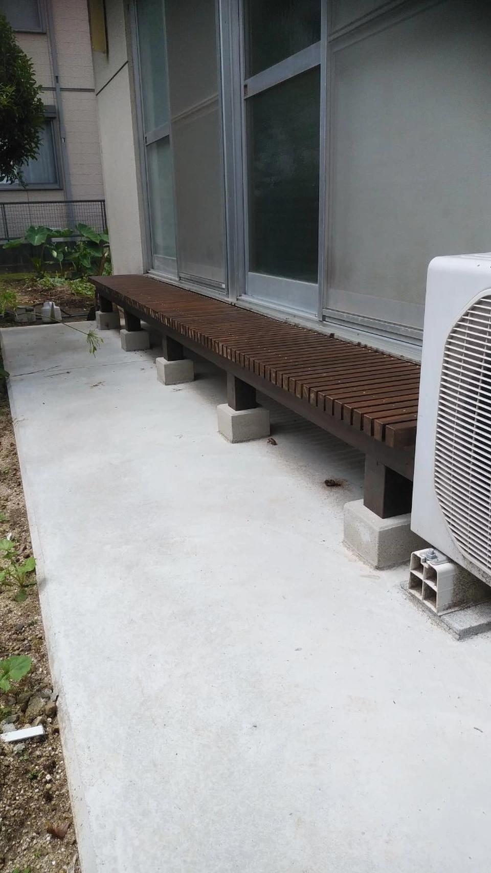 I様邸 濡れ縁を設置しましたの画像
