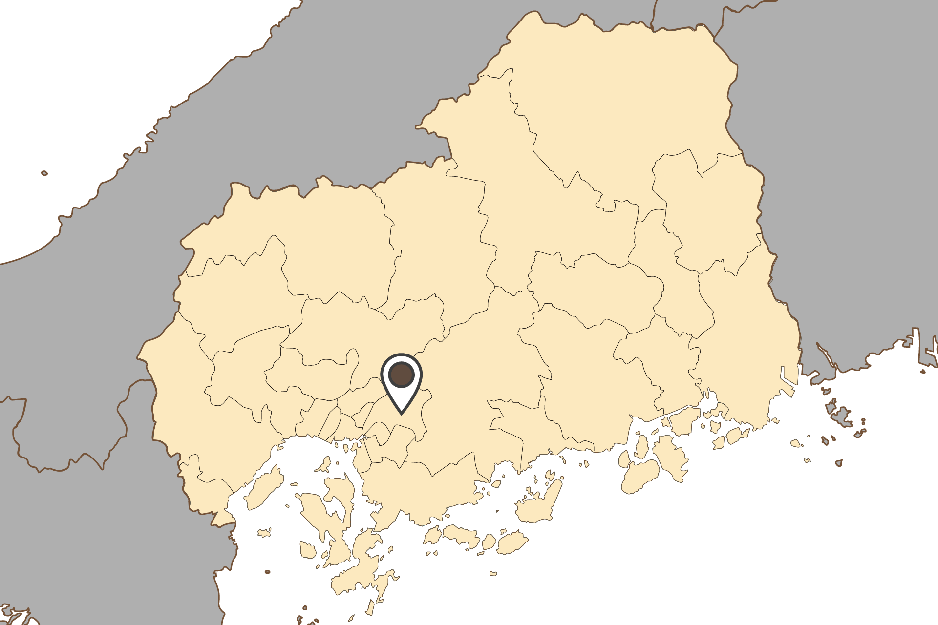 対応エリア地図